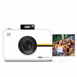 Цифровая фотокамера и принтер мгновенной печати Kodak Step Touch 13MP 3.5 Inch LCD White Travel Set synthetic.ua - Фото 1