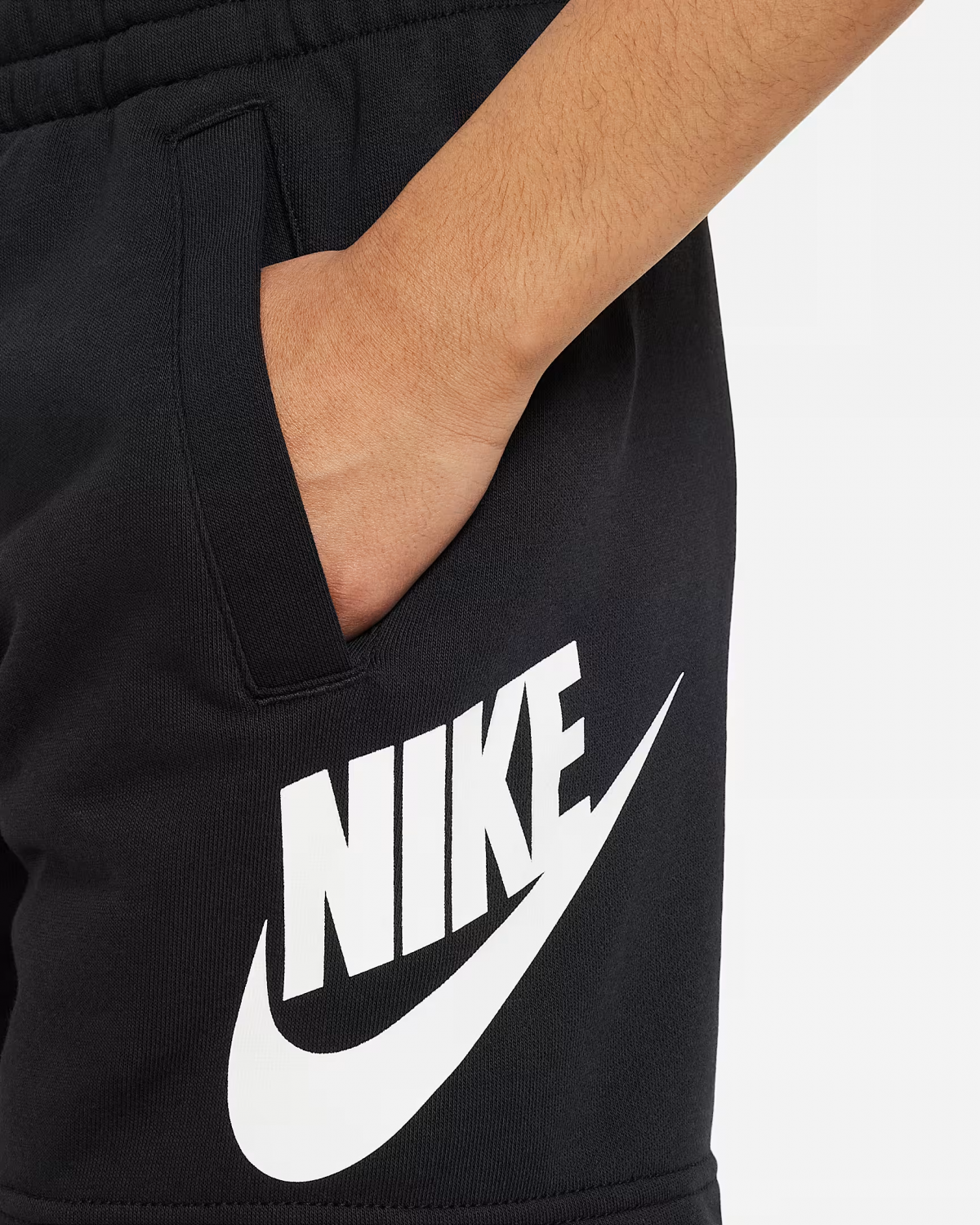 Шорти підліткові K NSW CLUB FT SHORT HBR FD2997-010 Nike Чорний M, фото №4