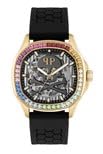 Часы Philipp Plein Automatic PWRAA0523 черный ремешок, фото №6 Часы Philipp Plein Automatic PWRAA0523 черный ремешок, фото №6
