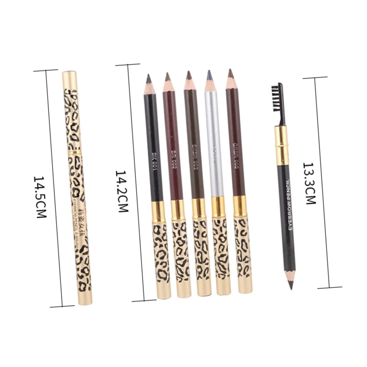 Подводка для глаз POPETPOP, леопардовая, черная, фото №6