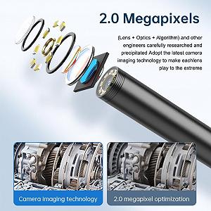 Ендоскопічна камера 2.0MP High Definition 8 LED 15 футів synthetic.ua - Фото 1