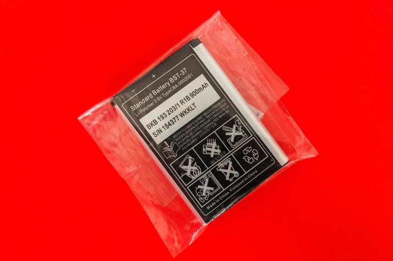 Аккумулятор bst37 sony ericsson bst-37 k750 w810 w700 j230 k610 w710i w800 k220i 800mah Original, фото №2