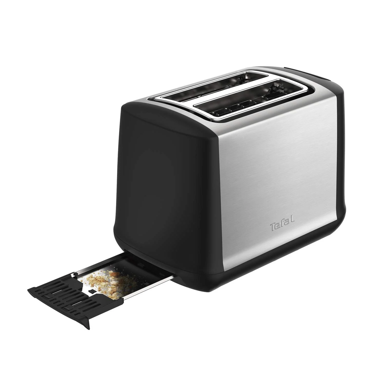 Тостер Tefal TT340830 на 2 скибочки 850 Вт Чорний, Нержавіюча сталь, фото №7