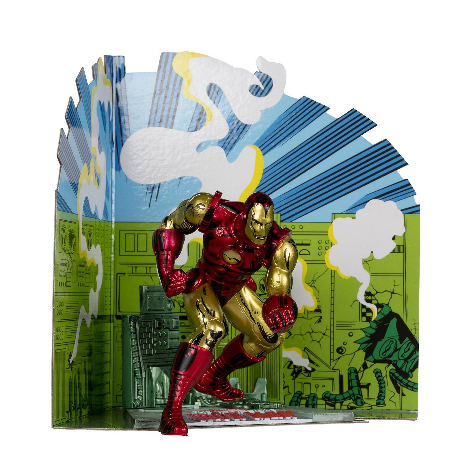 Фігурка McFarlane Toys Marvel Залізна людина, масштаб 1:10 (The Invincible Iron Man 126), фото №5