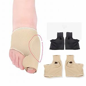 Коректор для великого пальця стопи для жінок та чоловіків Роздільники та випрямлячі для пальців ніг для полегшення болю при Hallux Valgus synthetic.ua - Фото 1
