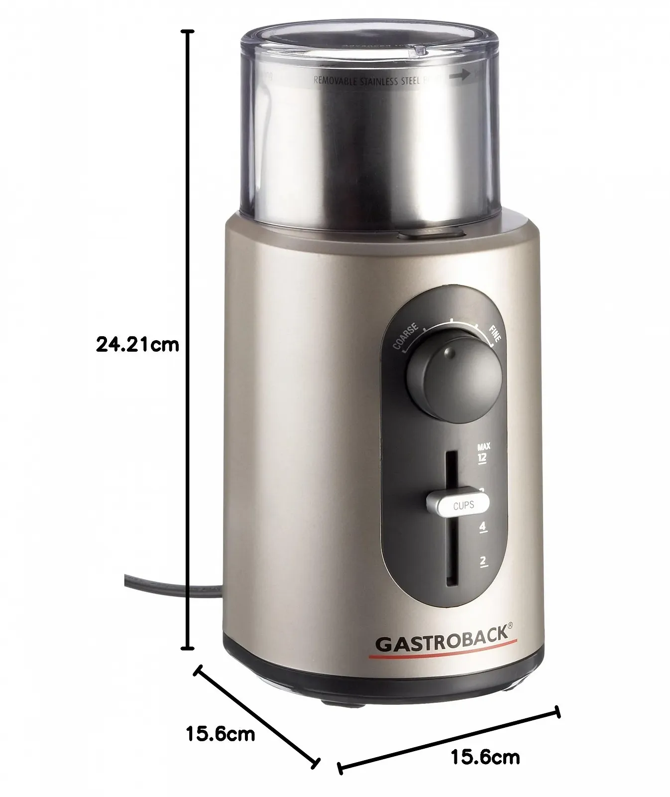Кофемолка Gastroback Design Basic, фото №8