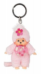 Брелок Sekiguchi Monchhichi 242467 10 см Рожевий сакура Рожевий - Фото 1