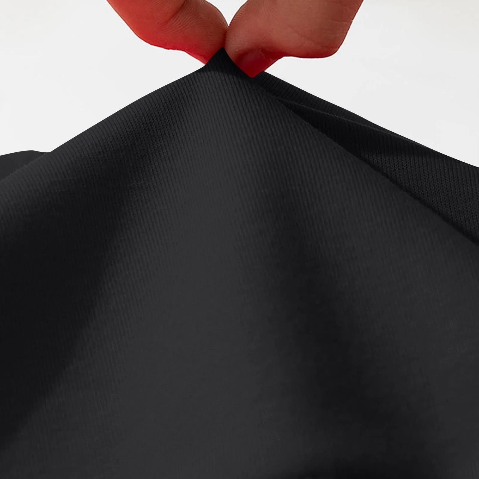 Світшот Generisch однотонний флісовий пуловер для дівчат, великий розмір, з круглим вирізом, спортивний, зручний, з довгими рукавами, бавовняний верх, ребристий поділ, класичний верх, фото №5