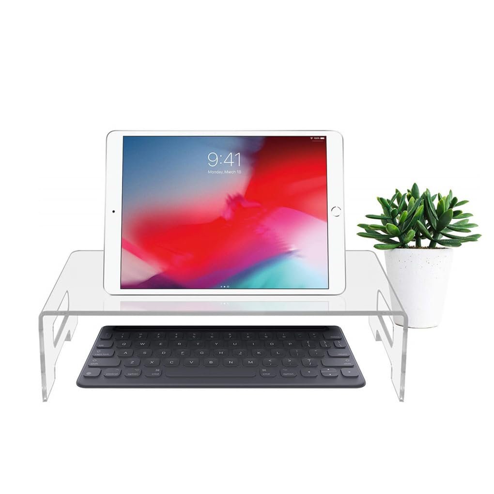 Підставка для ноутбука Ергономічна Стабільна Прозора водонепроникна для дому/офісу, фото №5