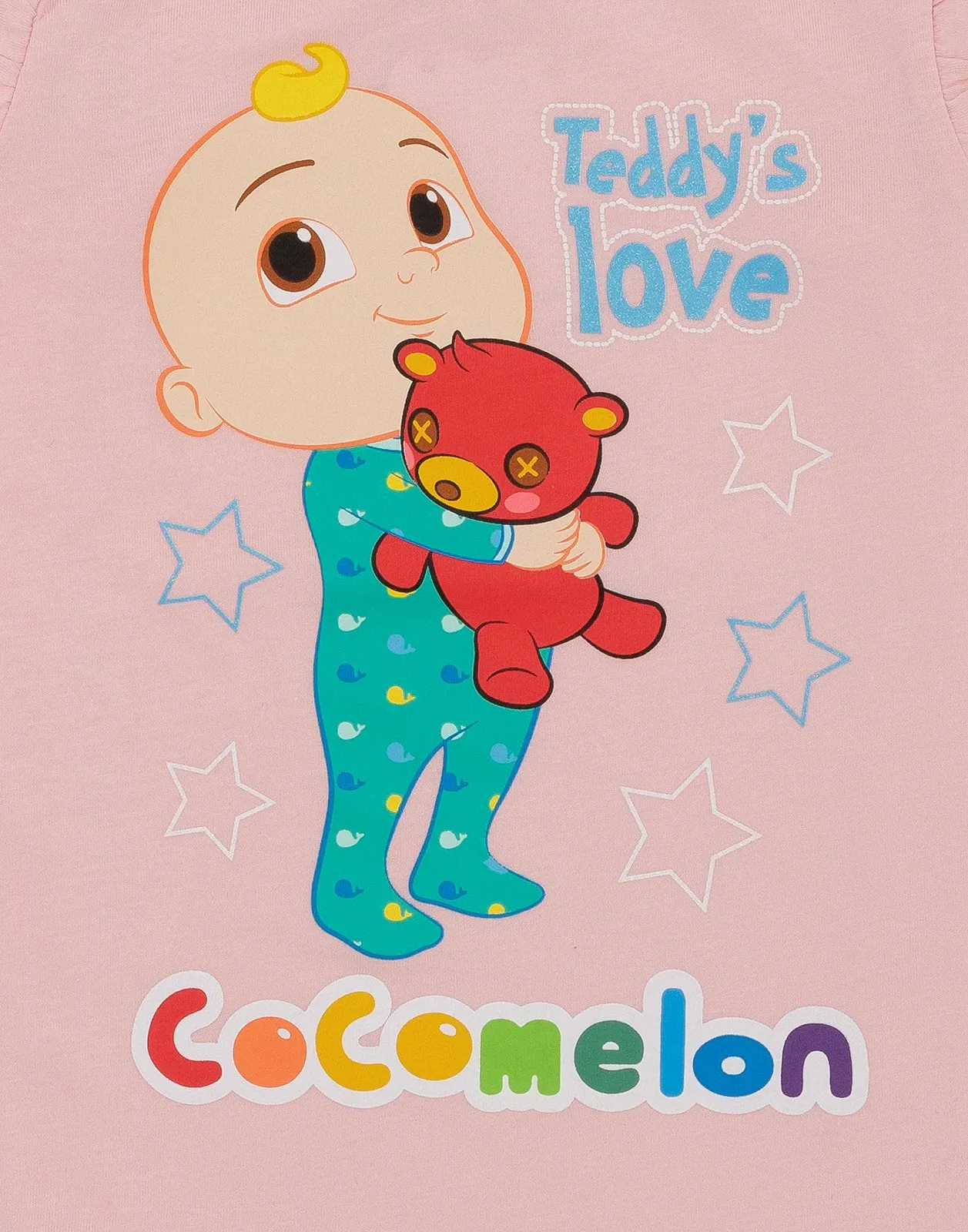 Пижама CoComelon розовая с длинными рукавами для девочек, фото №6 Пижама CoComelon розовая с длинными рукавами для девочек, фото №6