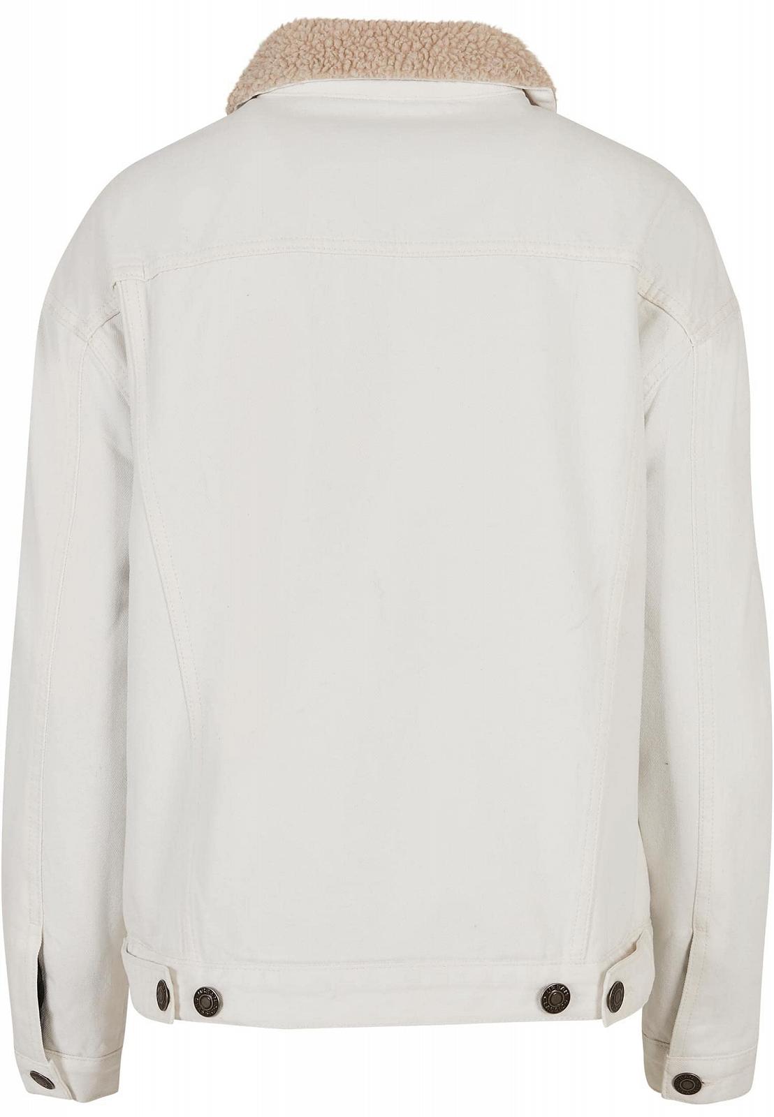 Женская Куртка Urban Classics Oversized Sherpa Denim, фото №6 Женская Куртка Urban Classics Oversized Sherpa Denim, фото №6