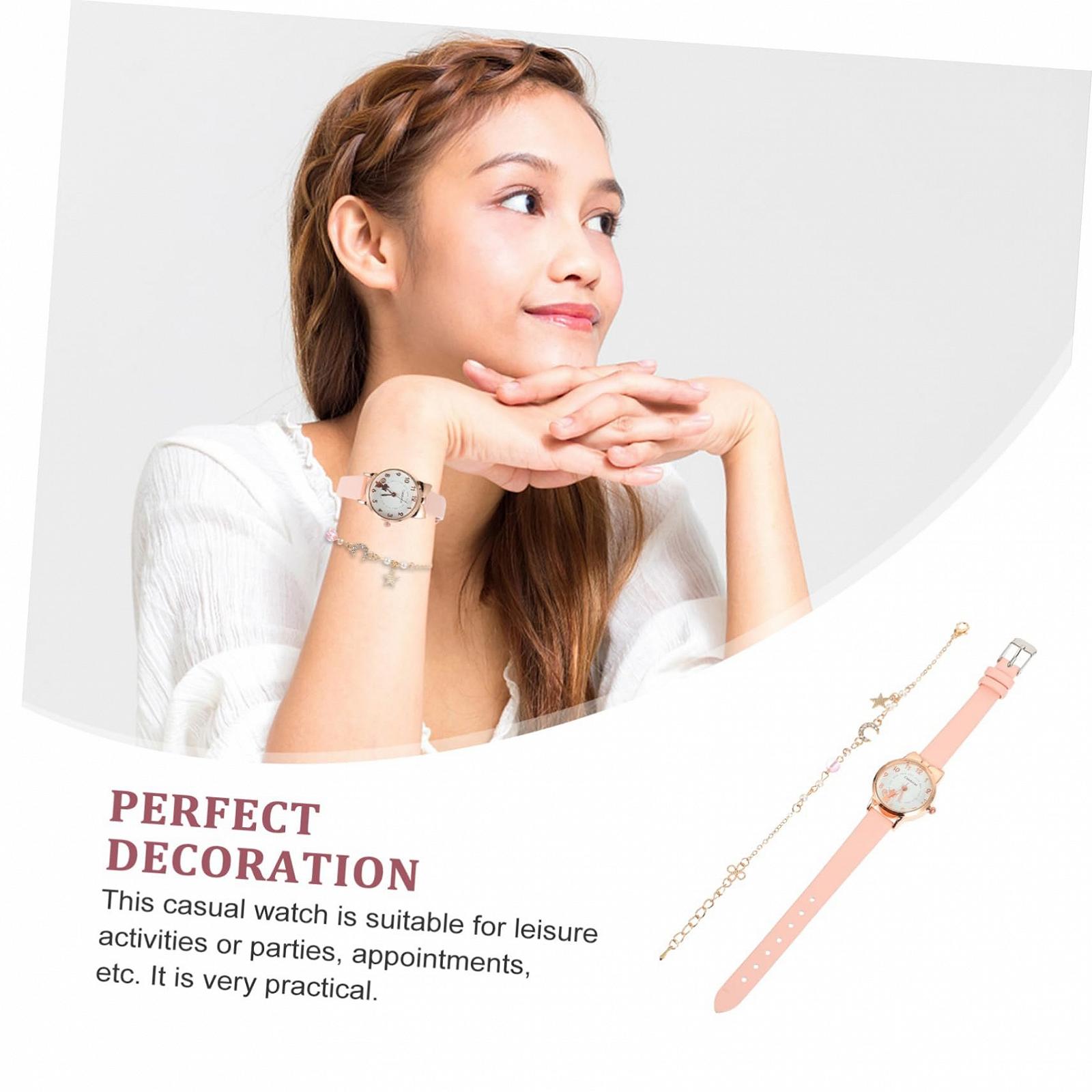 Часы-браслет LIFKOME Cute Cat Moon для женщин, розовое стекло, фото №7 Часы-браслет LIFKOME Cute Cat Moon для женщин, розовое стекло, фото №7