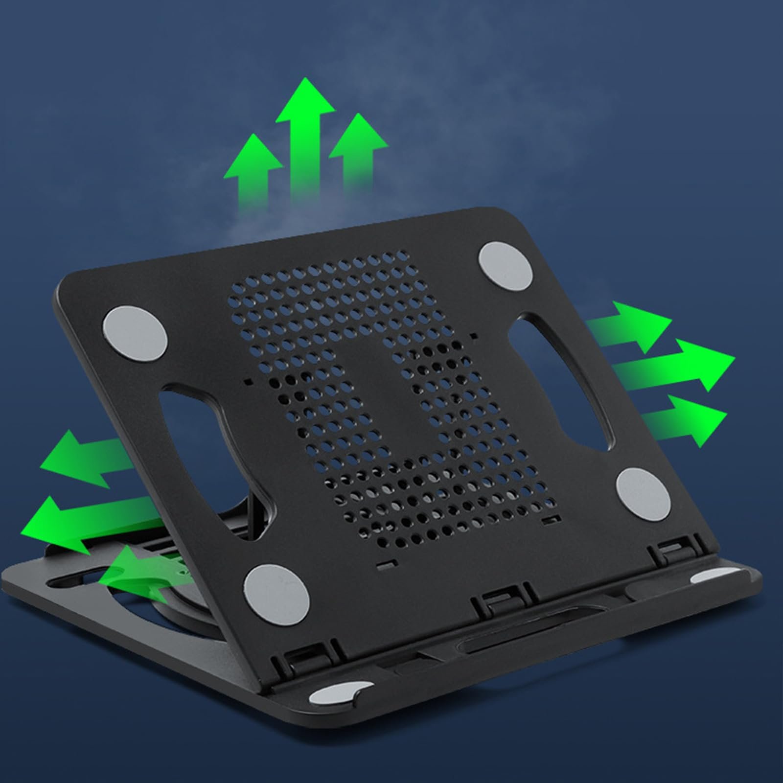Подставка для ноутбука складная портативная с вращением на 360 градусов, фото №7