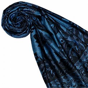 Пашмина Lorenzo Cana 78333 Накидка Из Натурального Волокна 70 x 200 см, голубой synthetic.ua - Фото 1