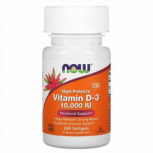 VIT D-3 10,000 IU 240 sgels - Фото 1