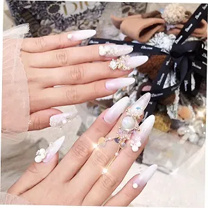 Украшение для ногтей PLAFOPE Блестки Русалка, блестки для ногтей, пудра с блестками для ногтей, украшение стразами, бисер для ногтей, гель-лак для ногтей, украшение для маникюра synthetic.ua - Фото 1