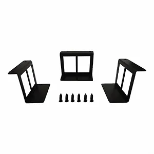 Підставка Тип для ноутбуків Металева для зберігання Чорний - Фото 1