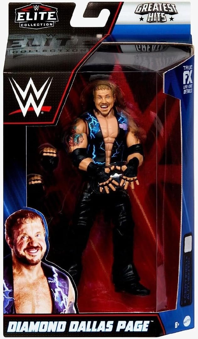 Фігурка WWE Mattel Elite Wrestling Даймонд Даллас Пейдж Серія Greatest Hits 2, фото №1