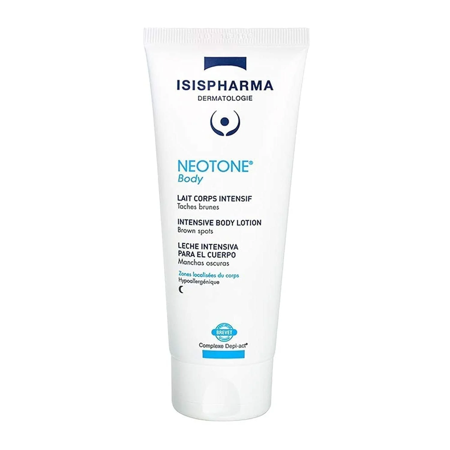 Лосьйон для тіла Isispharma Neotone Body Intensive для пігментних плям - Нічний догляд, підходить для чутливої шкіри, 100 мл, фото №1
