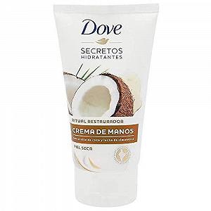 Крем для рук DOVE с кокосовым маслом и миндалём, тюбик 75 мл - Фото 1