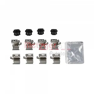 Комплект аксесуарів, гальмівні колодки дискові METZGER 109-0140 GREENPARTS для, задня вісь - Фото 1