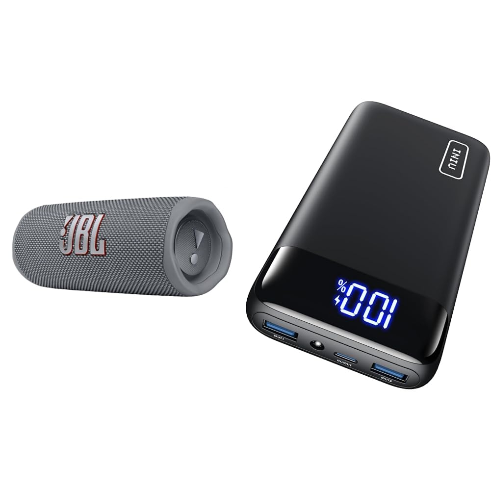 Колонка JBL Flip 6 Bluetooth Grey, фото №1