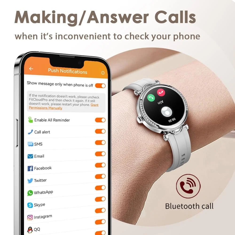 Смарт-годинник для жінок findtime DG4BK, чорний, фото №4 Смарт-годинник для жінок findtime DG4BK, чорний, фото №4