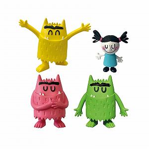 Набор фигурок Comansi Коллекция Nuna Цветной монстр (4 фигурки) - Фото 1