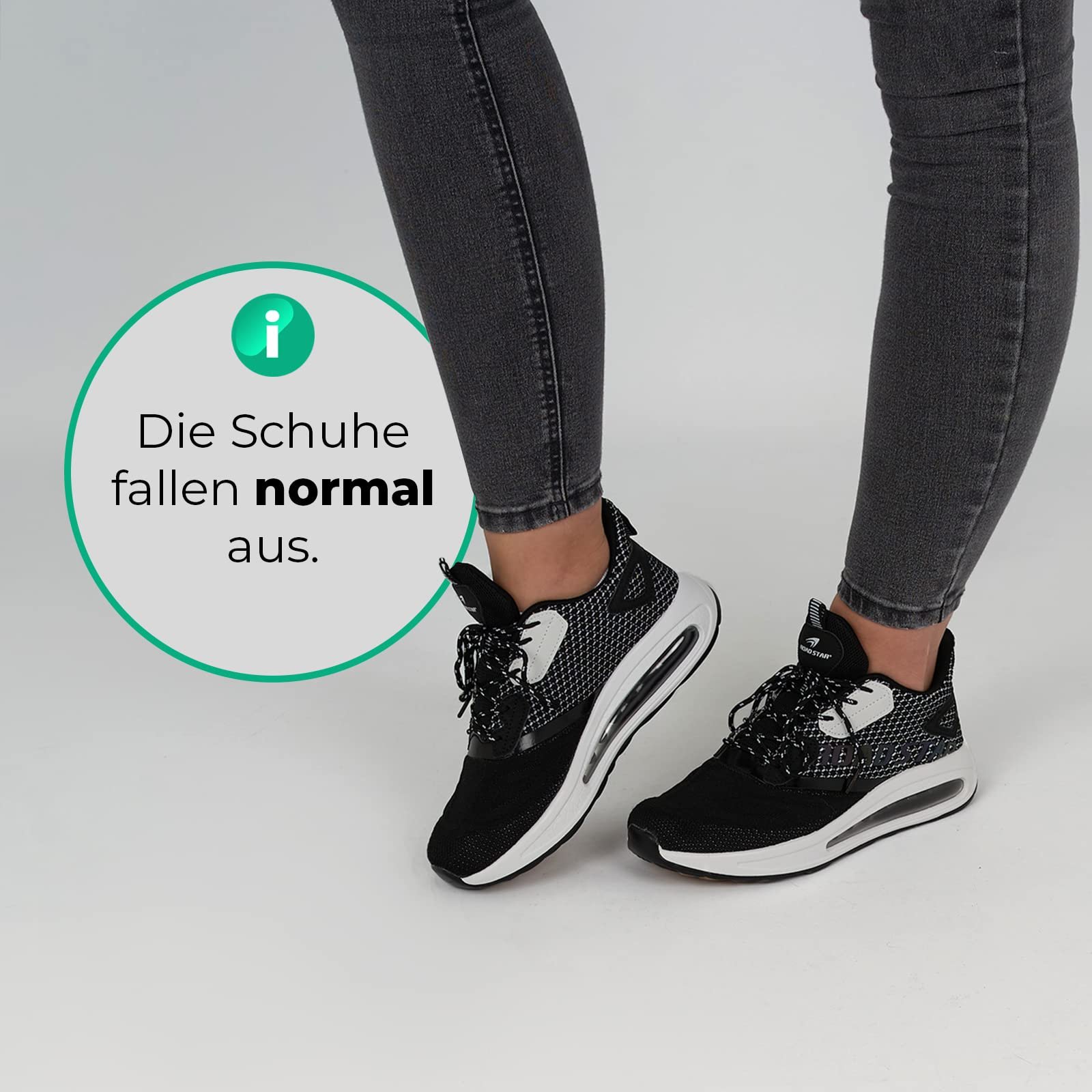 Кроссовки Fusskleidung® Унисекс Спортивная обувь Амортизирующие Легкие Беговые кроссовки, фото №7