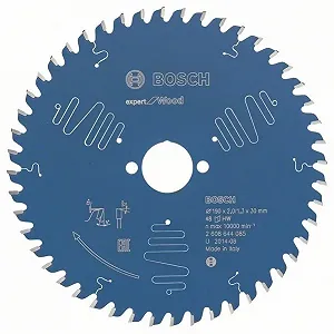 Пильный диск Bosch 2608644085 EXWOT 190 x 30 мм 48T Синий - Фото 1