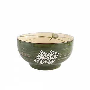 Большая японская миска lachineuse Zen Nippon, зеленый тон, 16.5 см, 1000 мл synthetic.ua - Фото 1