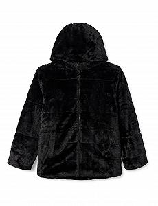 Куртка NAME IT Для девушек Nkfmosa Fake Fur Jacket W Hood Pb - Фото 1