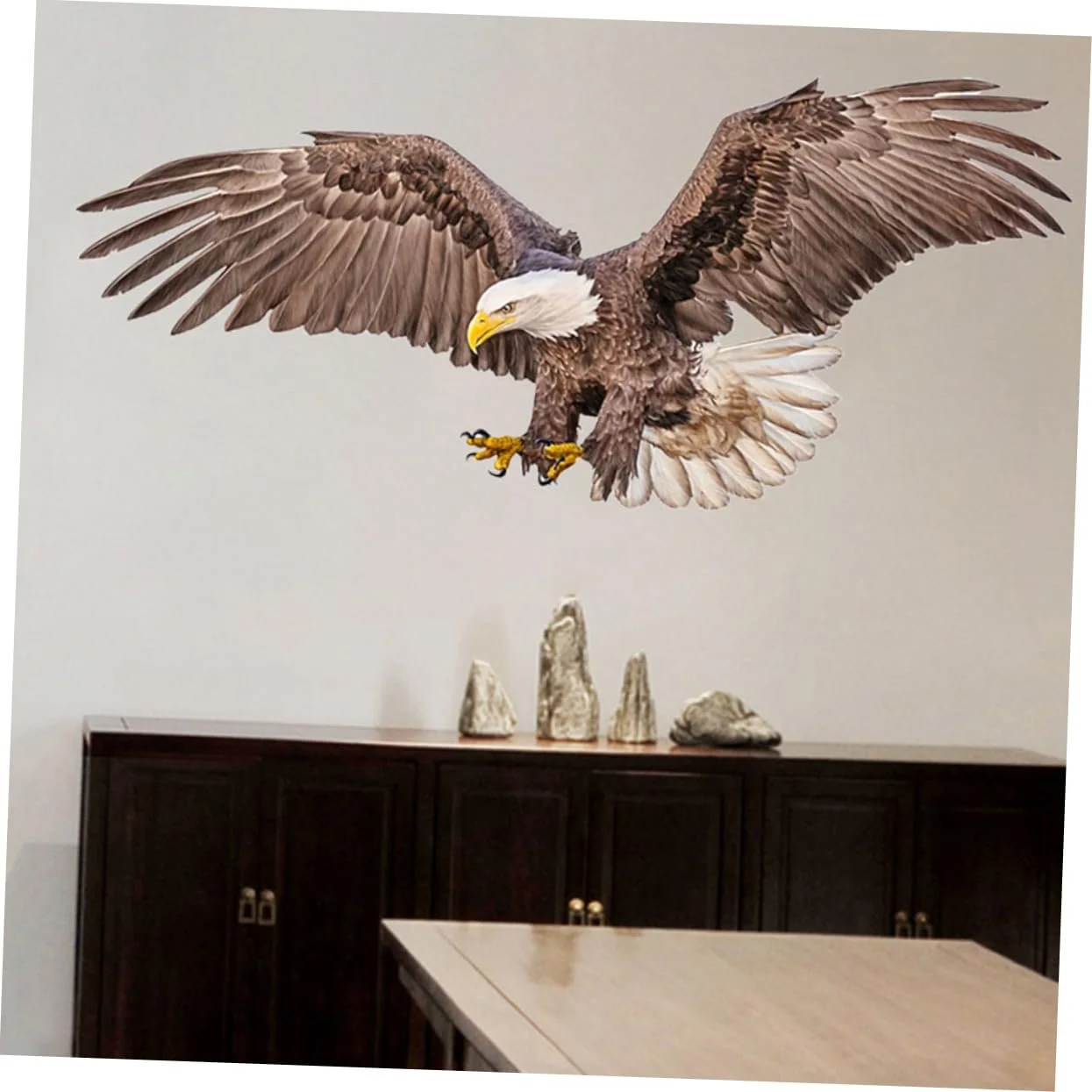 Наклейка на стіну OSALADI Орел Набір 1 шт., фото №2