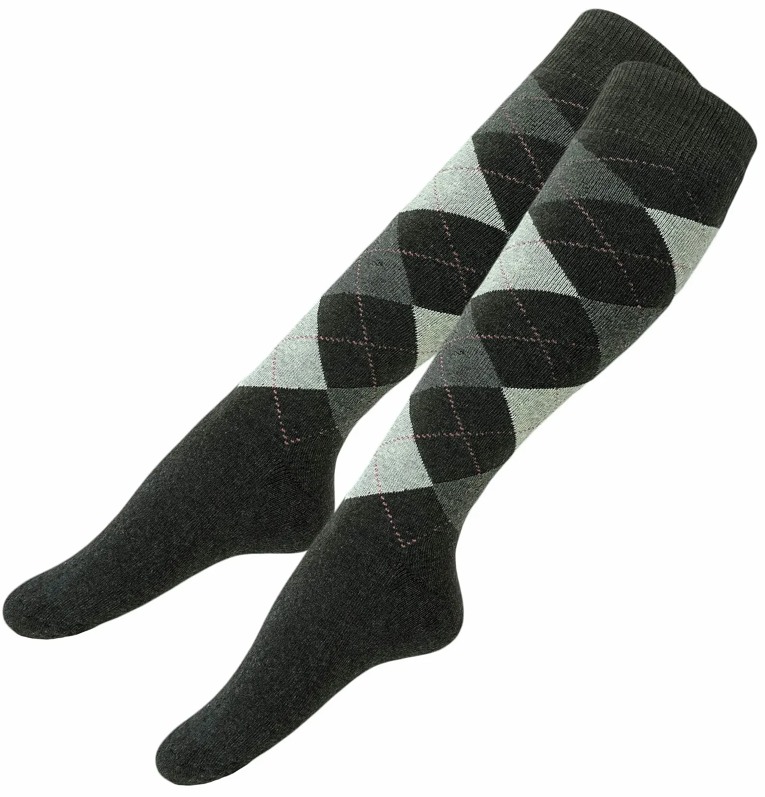 Носки Термо для верховой езды или лыжные, набор 6 пар, теплые зимние носки до колен, клетчатый узор, внутренняя махровая ткань, фото №2 Носки Термо для верховой езды или лыжные, набор 6 пар, теплые зимние носки до колен, клетчатый узор, внутренняя махровая ткань, фото №2