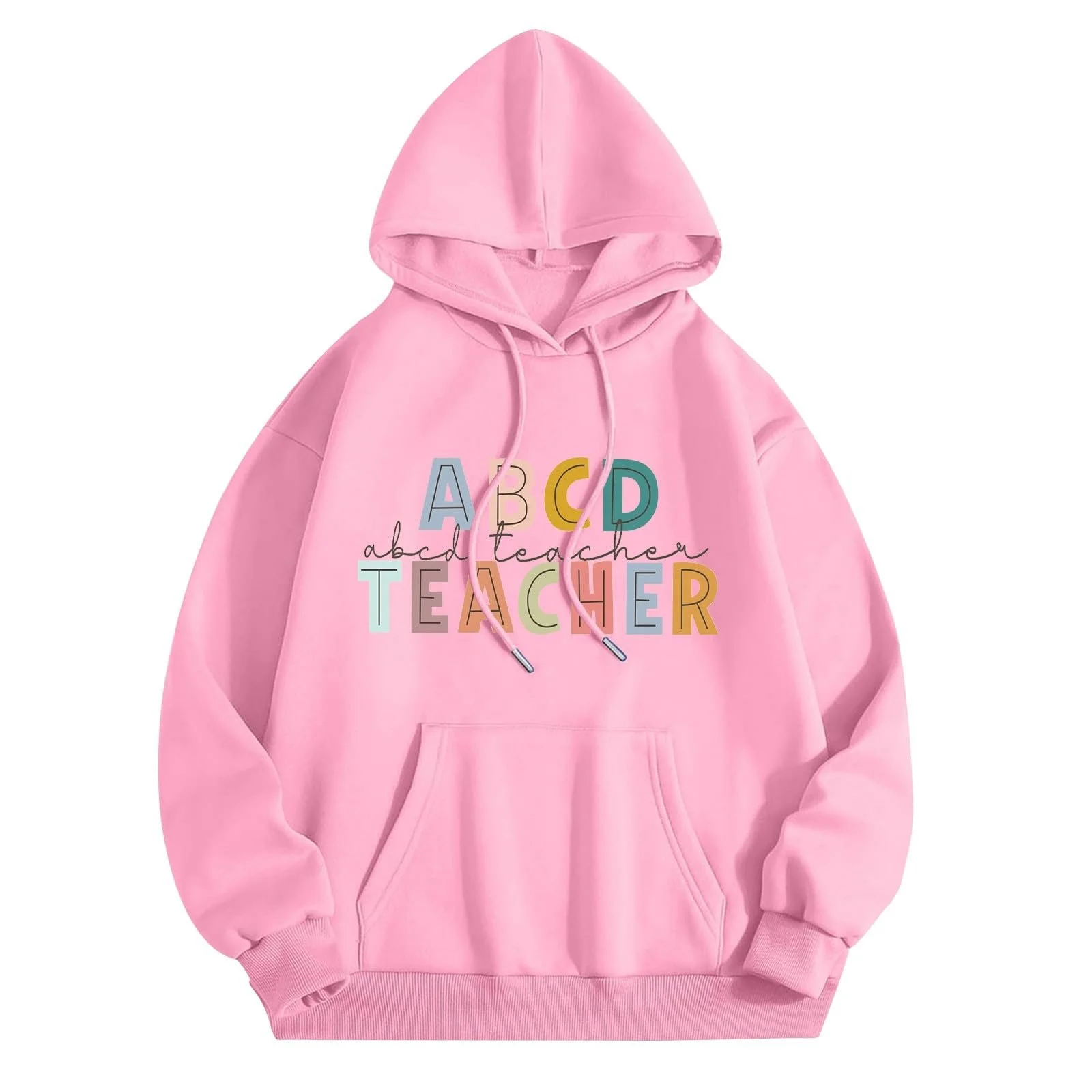 Базовая Женская Y2K Куртка с капюшоном 90-х E-Girl Топы Худи Oversize Пуловер С Капюшоном Милая Толстовка Девушка/Подростки Свитшот Куртка Шнурок Для Спорта Зала Атлетика Унисекс Мода Тренд Ретро Свободный, фото №2