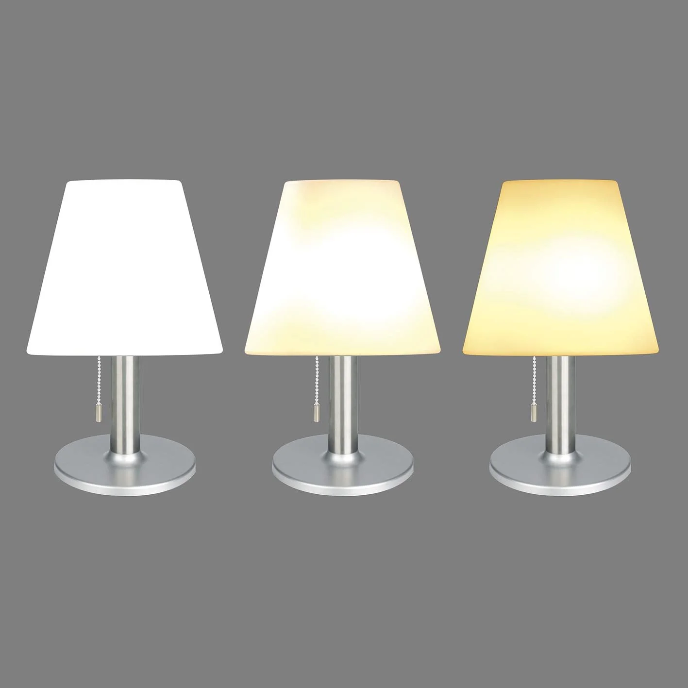 Настільна світлодіодна сонячна лампа EASYmaxx Maxxmee LED Solar 4-8 год Срібляста, фото №5