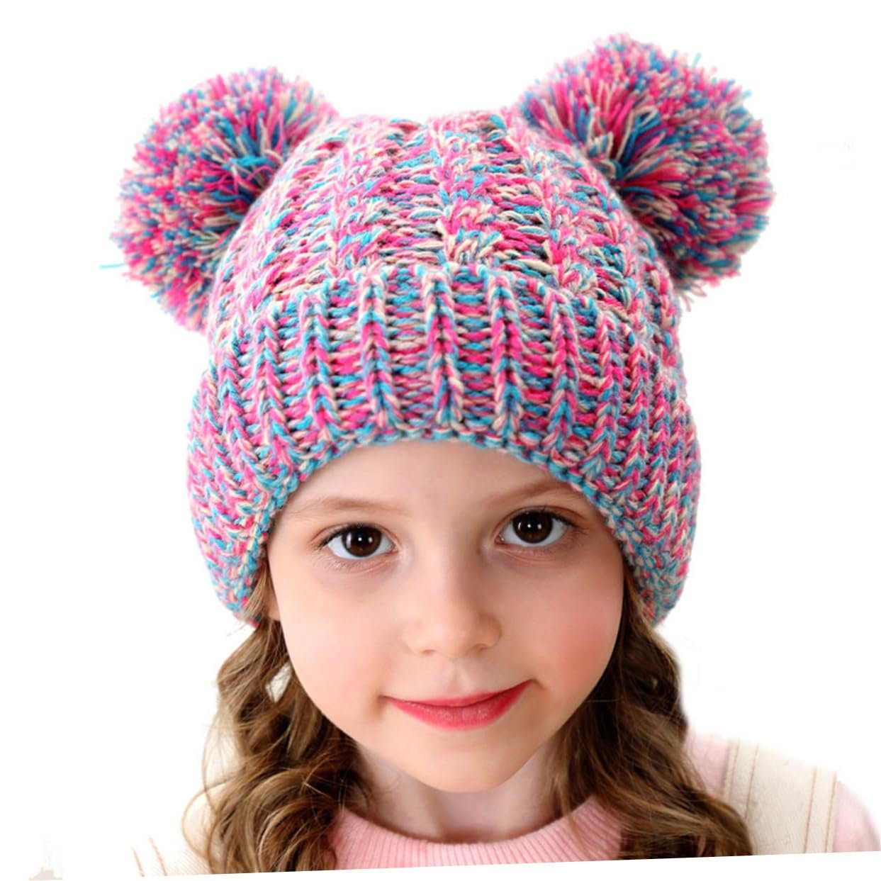 В'язана шапка з помпоном LIFKOME, 2 шт., тепла, фото №6 В'язана шапка з помпоном LIFKOME, 2 шт., тепла, фото №6