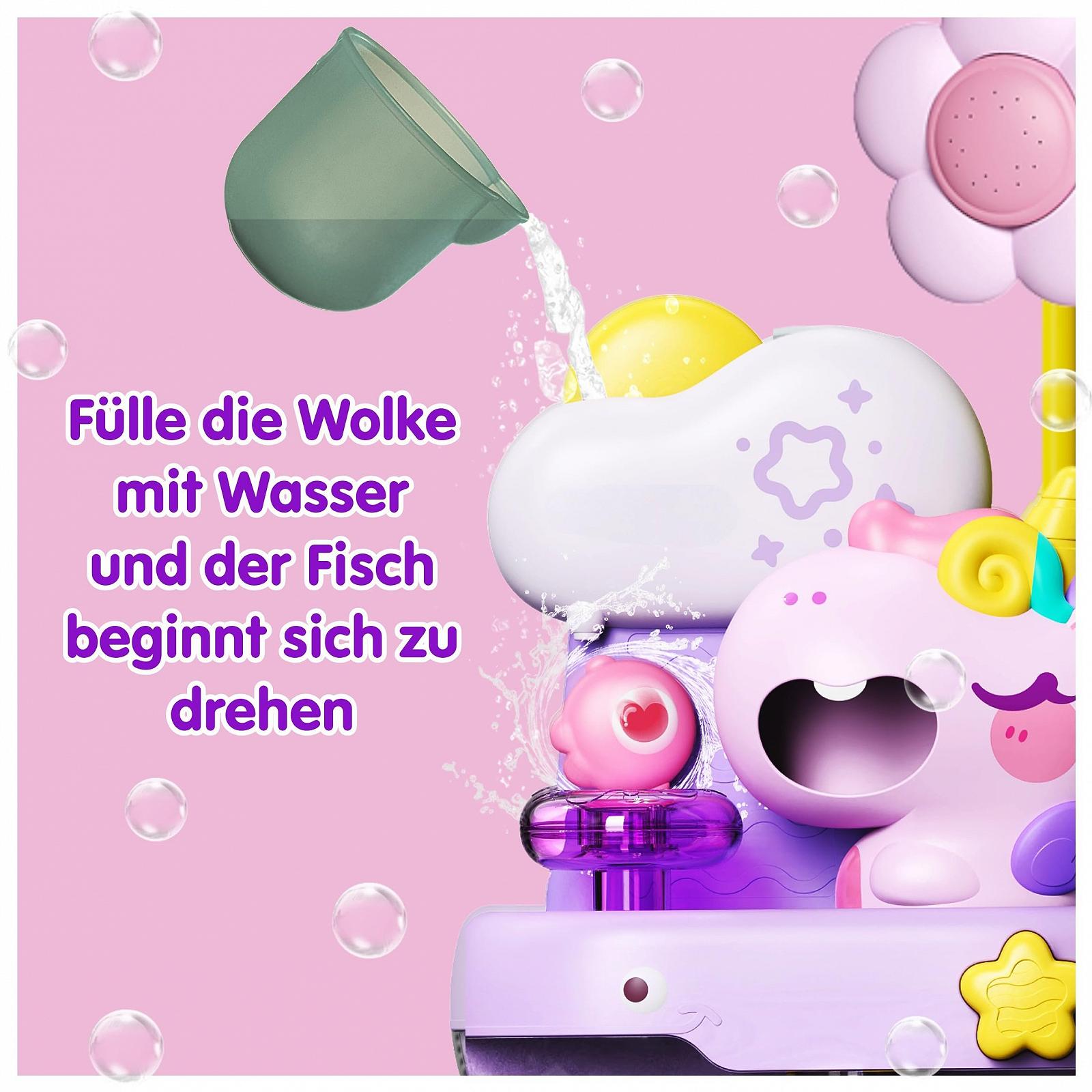 Пінопластовий єдиноріг з дитячим душем, іграшка для ванни з мильними бульбашками, фото №3