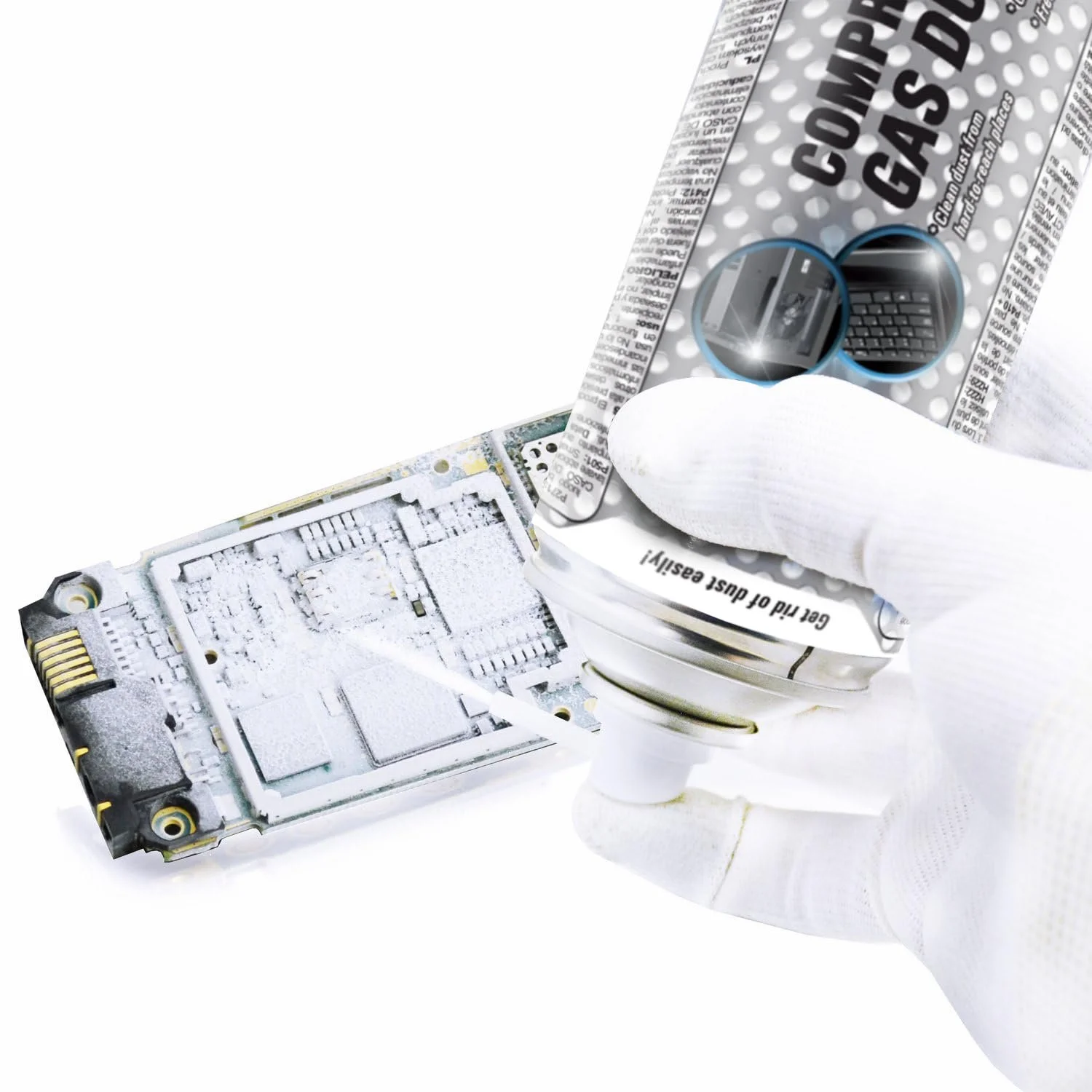 Охолоджуючий спрей AABCOOLING Home&Office 3 x 500 мл до -50°C, фото №3