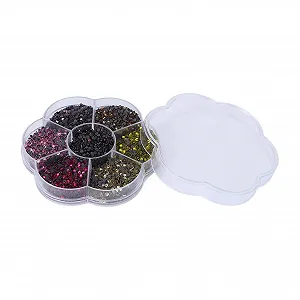 Стрази Круглі Сім Кольорів 10080 шт synthetic.ua - Фото 1