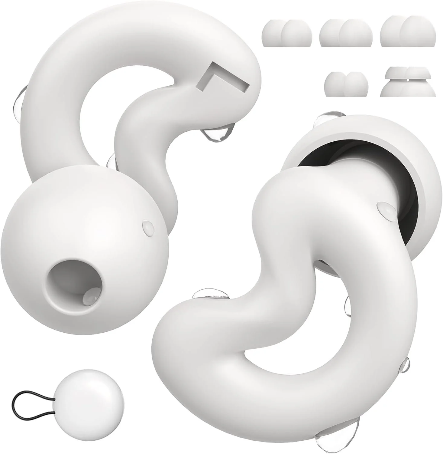 Беруші Relaxcharm для сну, шумозаглушення до NRR49дБ Надм'які багаторазові, фото №1