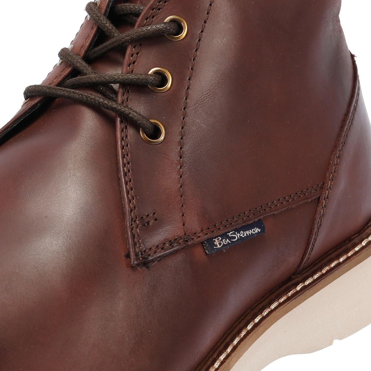 Ботинки Ben Sherman Hampton Кожа Красный, фото №7