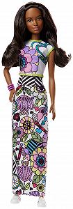 Кукла Barbie Crayola FPH91 Colour-in Fashion Multi synthetic.ua - Фото 1