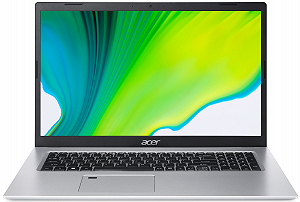 Ноутбук 17.3" Acer Aspire 5 (A517-52G-5729) Intel Core i5-1135G7 RAM 16GB SSD 512GB GeForce MX450 Windows 11 (UKR) - Фото 1