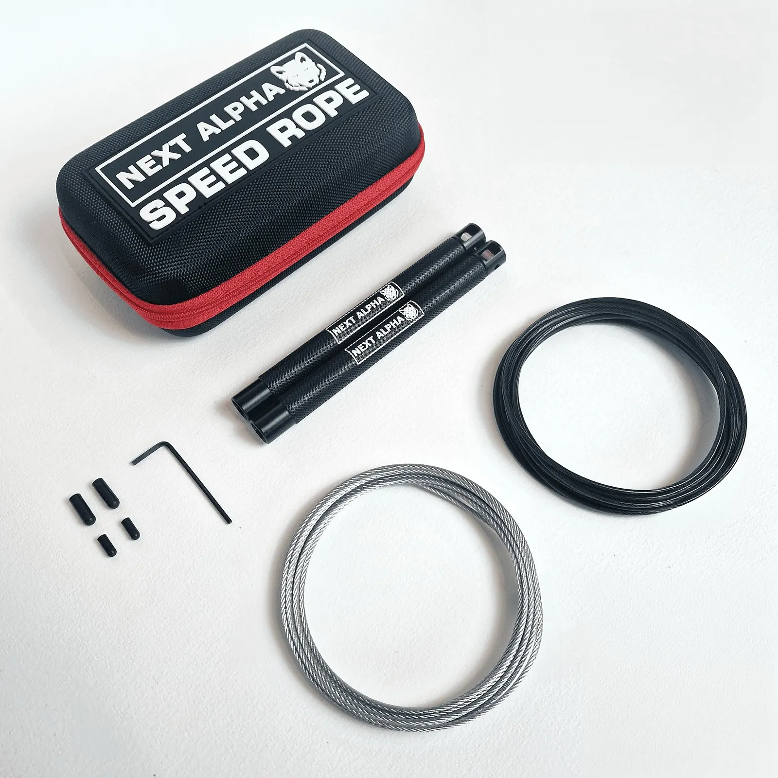 Скакалка швидкісна Next Alpha Speed Rope для дорослих кросфіт боксерська, фото №4 Скакалка швидкісна Next Alpha Speed Rope для дорослих кросфіт боксерська, фото №4