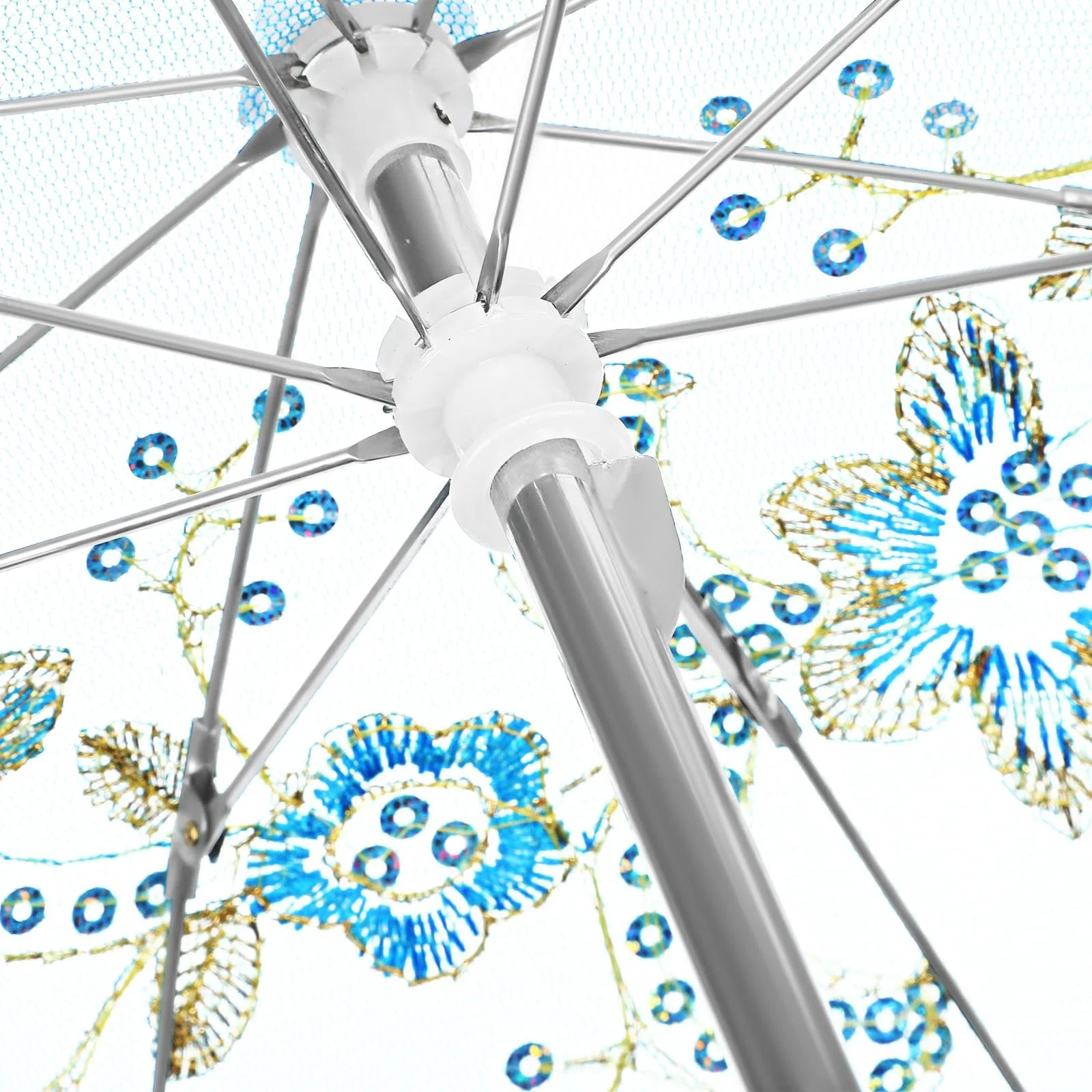 Зонтик Toyandona Bride Bridal Mini Umbrellas Pack of 6 Lace для детей, фото №2