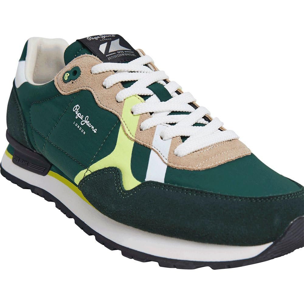 Кроссовки Pepe Jeans Brit Road Leather Коричневый, фото №6