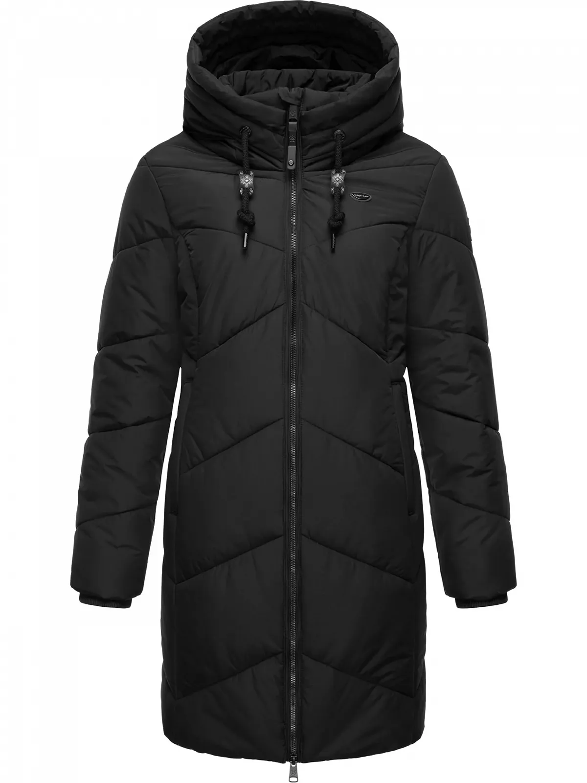 Водонепроникне зимове пальто Ragwear Novista Жіноче стьобане з капюшоном, фото №1