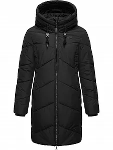 Водонепроницаемое зимнее пальто Ragwear Novista Женское стеганое с капюшоном - Фото 1