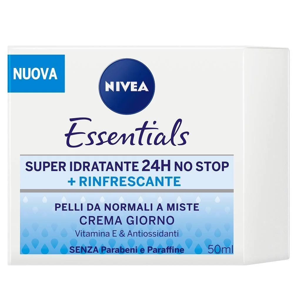 Зволожувальний крем Nivea Essentials 24H Refreshing 50 ml, фото №5